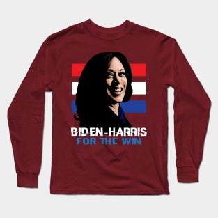 Biden Harris For the Win Long Sleeve T-Shirt